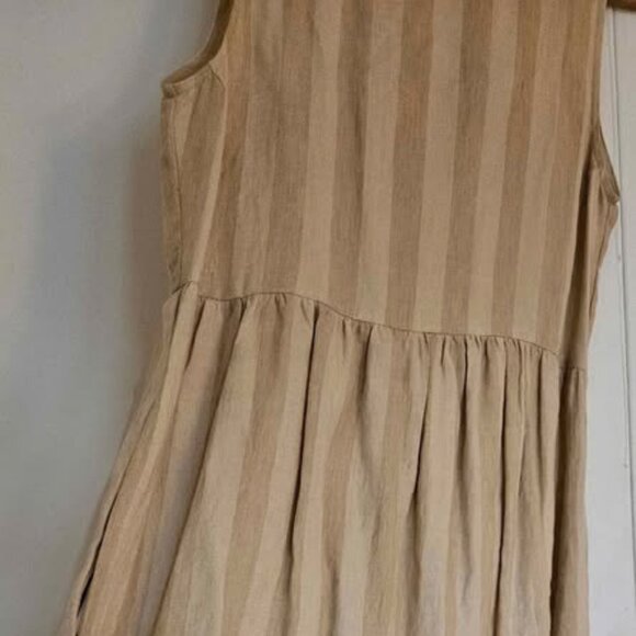 Pyne & Smith Linen Midi Sleeveless Dress - Picture 3 of 5